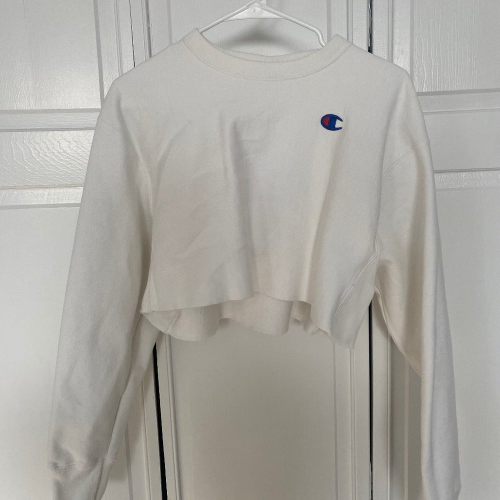 CHAMPION CROPED CREWNECK